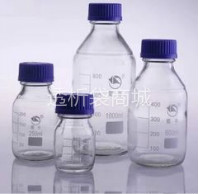 1000ml蓝盖试剂瓶/ 丝口透明试剂瓶 1000ml螺口带刻度